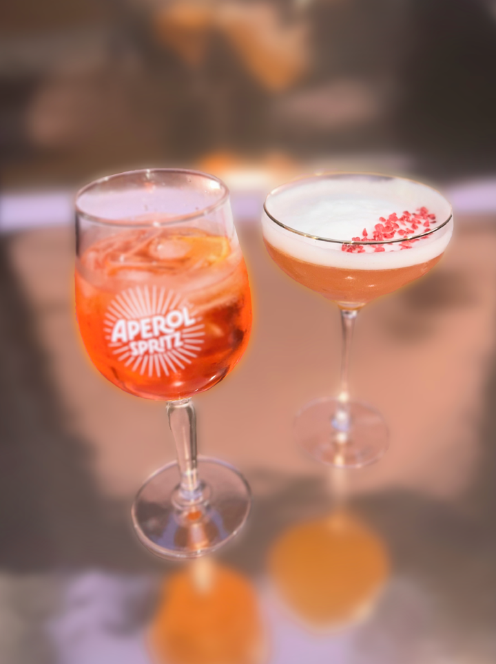 Aperol Spritz & French Martini